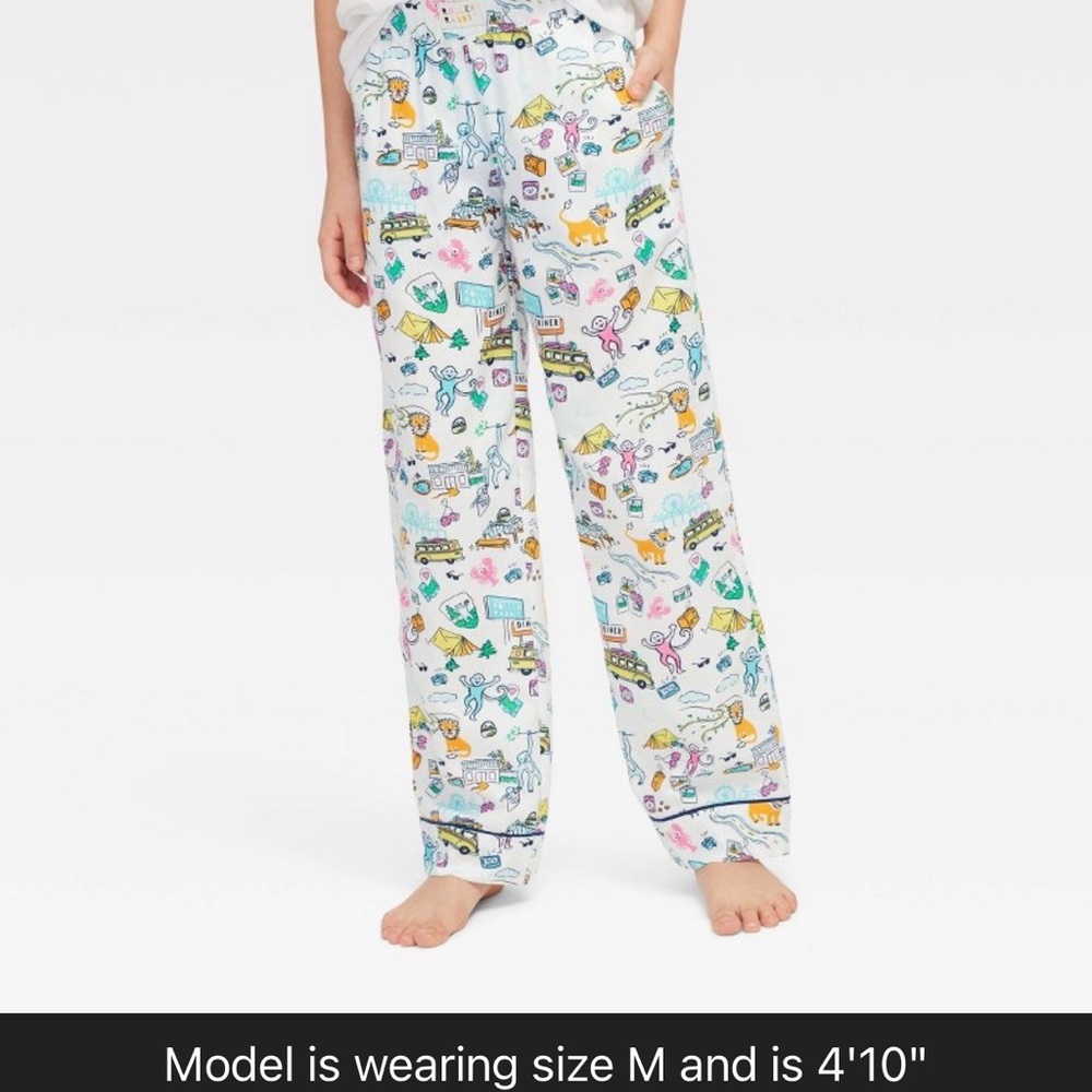 NWT Roller Rabbit x Target Boys Roadtrip Pajama Pants size XS 4/5